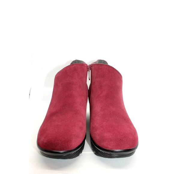 Skechers Burgundy Parallel Ditto Ankle Boots sz 9 US - Picture 2 of 5